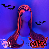 Gothic Valentine Premium Lace Front (Straight) (UV REACTIVE)